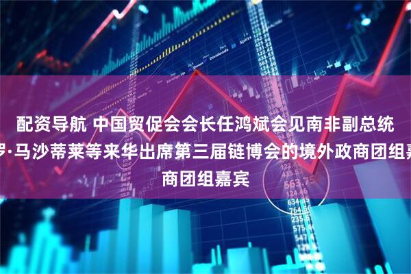 配资导航 中国贸促会会长任鸿斌会见南非副总统保罗·马沙蒂莱等来华出席第三届链博会的境外政商团组嘉宾